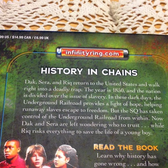 James Dashner The Infinity Ring The Trap Door Hardcover - Picture 4 of 8